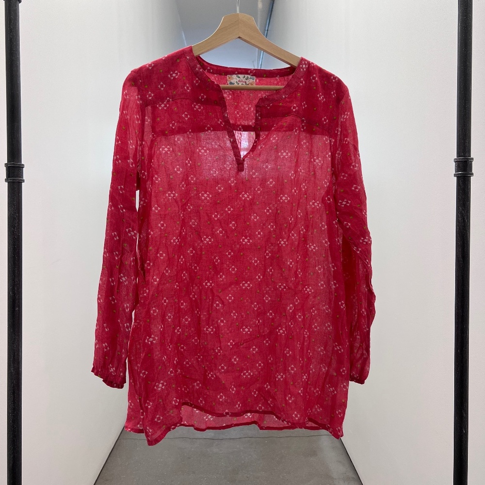 Pink blouse